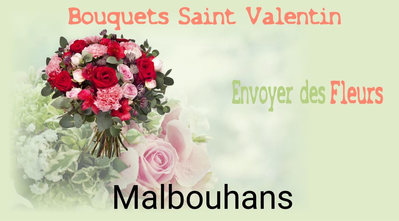 Roses de Saint-Valentin livrées à Malbouhans